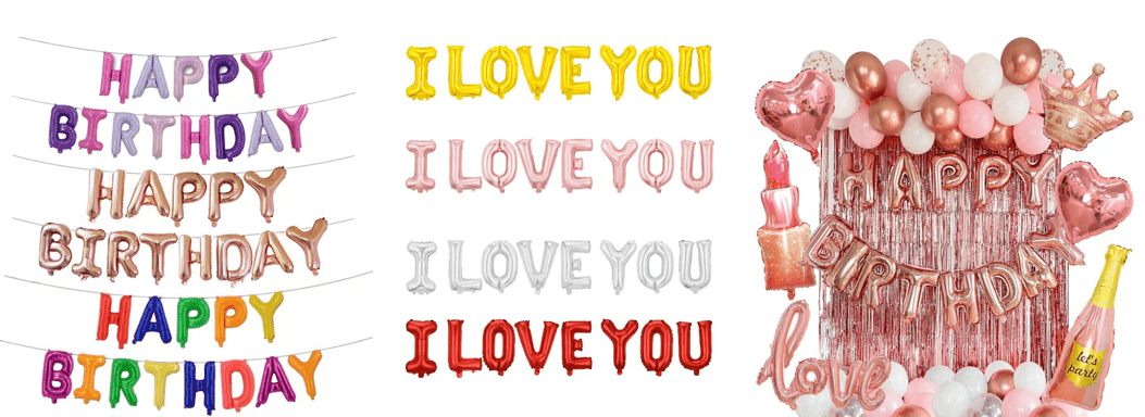 16 అంగుళాల లెటర్ ఫాయిల్ బెలూన్‌లో ఏ అక్షరాలు ఉంటాయి? ఉచిత కలయికకు మద్దతు ఇవ్వాలా?