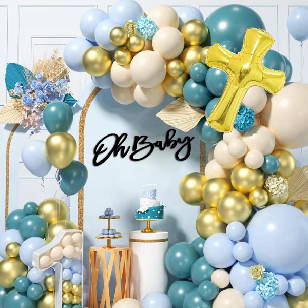 బేబీ షవర్ బెలూన్ ఆర్చ్ కిట్‌లు