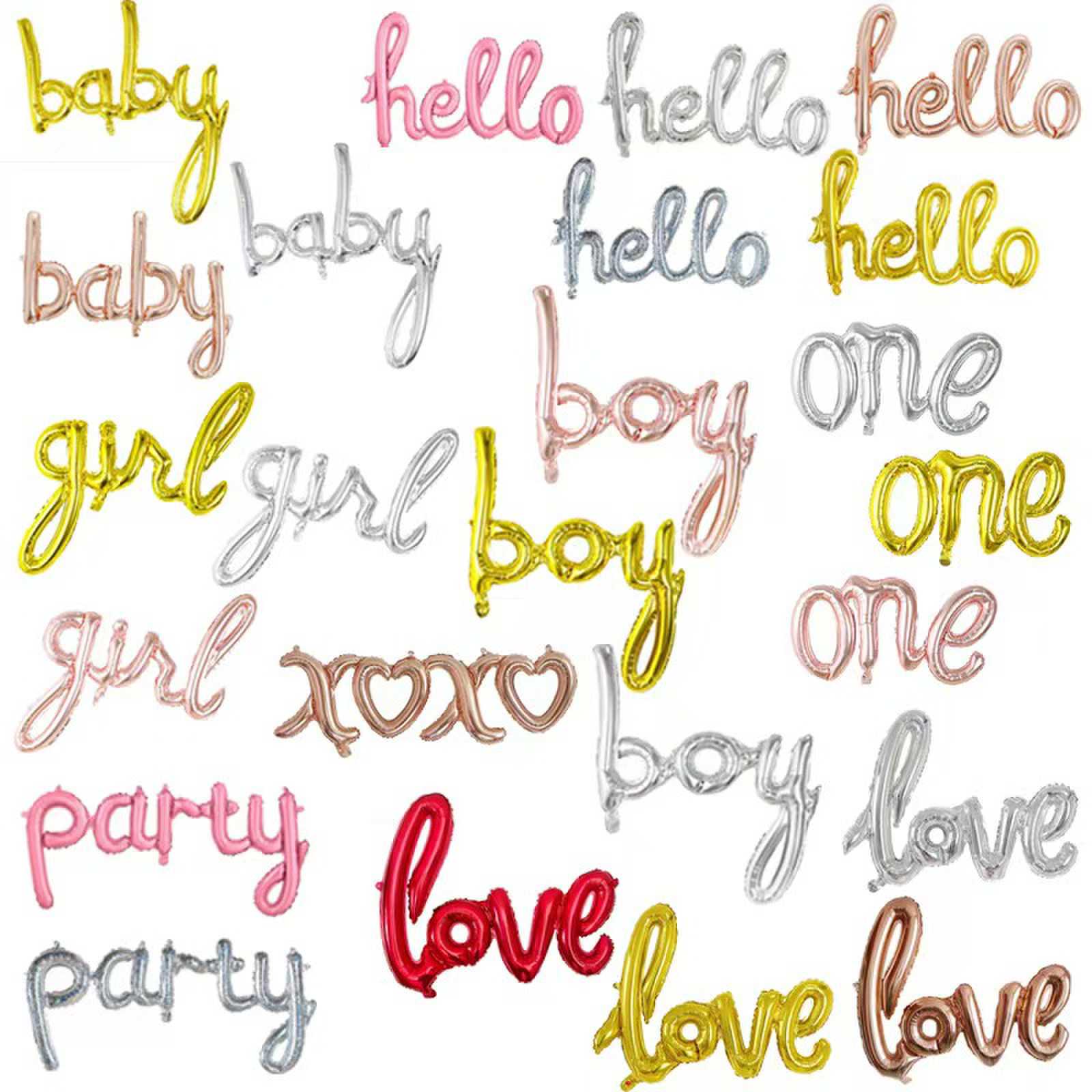 కలిపిన రేకు బెలూన్