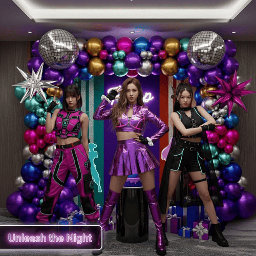 డిస్కో బెలూన్ ఆర్చ్ కిట్