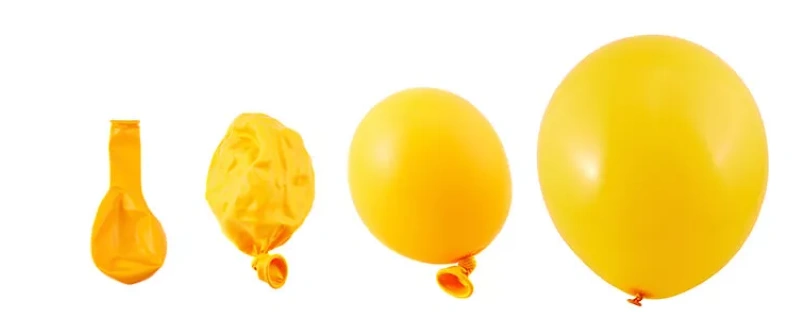 The balloon is leaking