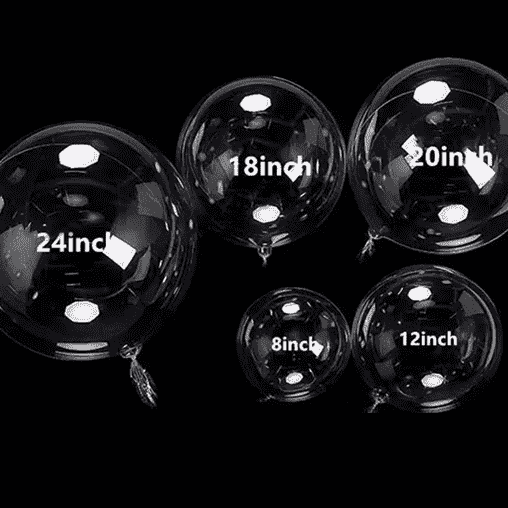 పారదర్శక బోబో బెలూన్